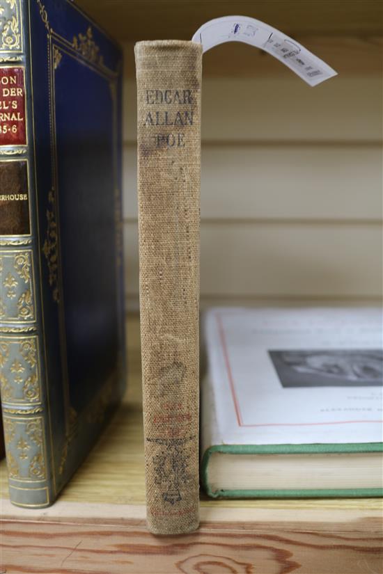 Poe, Edgar Allan - Poems, illustrated by William Heath Robinson, 8vo, cloth, spine discoloured, London and